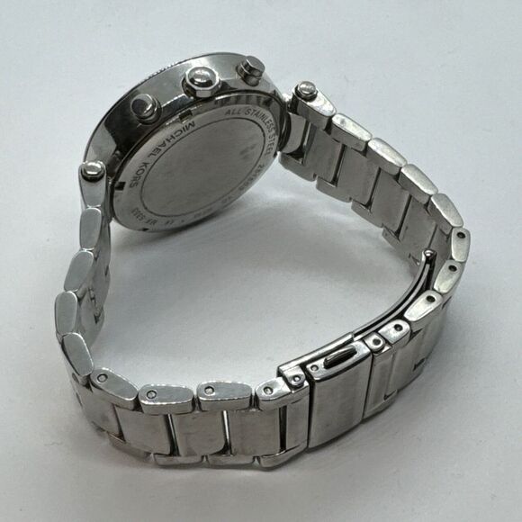 Michael Kors MK5353 Womens Silver Stainless Steel Analog Dial Wrist Watch JNA406 main image 11